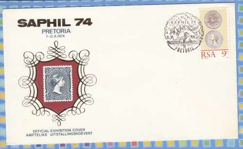 South Africa (RSA)  1974  SAPHIL 74 National Philatelic Exhibition  Pretoria