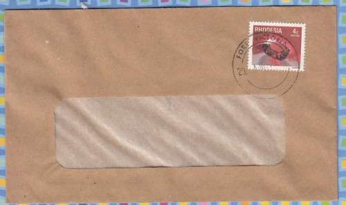 Rhodesia on Cover - 1979 - FORT VICTORIA garnet