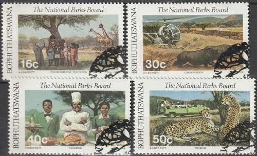 Bophuthatswana - 1988 - National Parks Board, - Complete Set