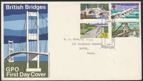 Great Britain QE II - 1968 - British Bridges