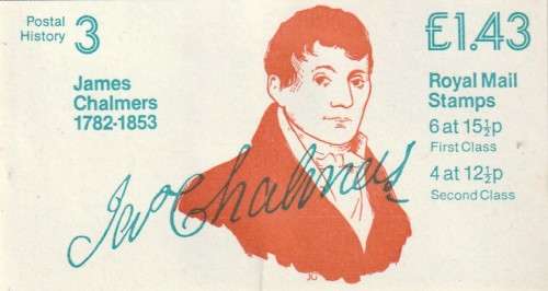 Great Britain - Booklet - James Chalmers - Machins Cancelled Rickmansworth Herts