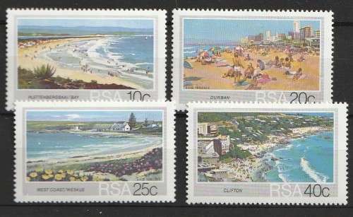 South Africa - 1983 - Beaches Tourism - Complete Set