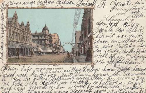 South Africa - Pritchard Street Johannesburg - Postcard