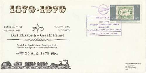 South Africa RSA - 1979 - South African Railways Centenary Port Elizabeth Graaff Reinet