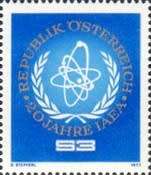 Austria - 1977 - International Atomic Energy Agency IAEA 20th Anniversary