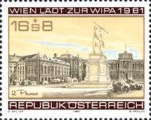 Austria - 1980 - WIPA 1981 in Vienna Inscribed 1980 2 Phase