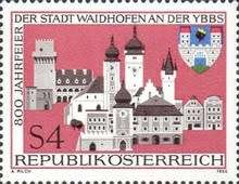 Austria - 1986 - 800th Anniversary of Waidhofen on the River Ybbs