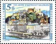 Austria - 1987 - 700th Anniversary of Salzburg`s Town Charter