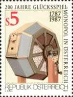 Austria - 1987 - 200th Anniversary of Austria`s Gambling Monopoly