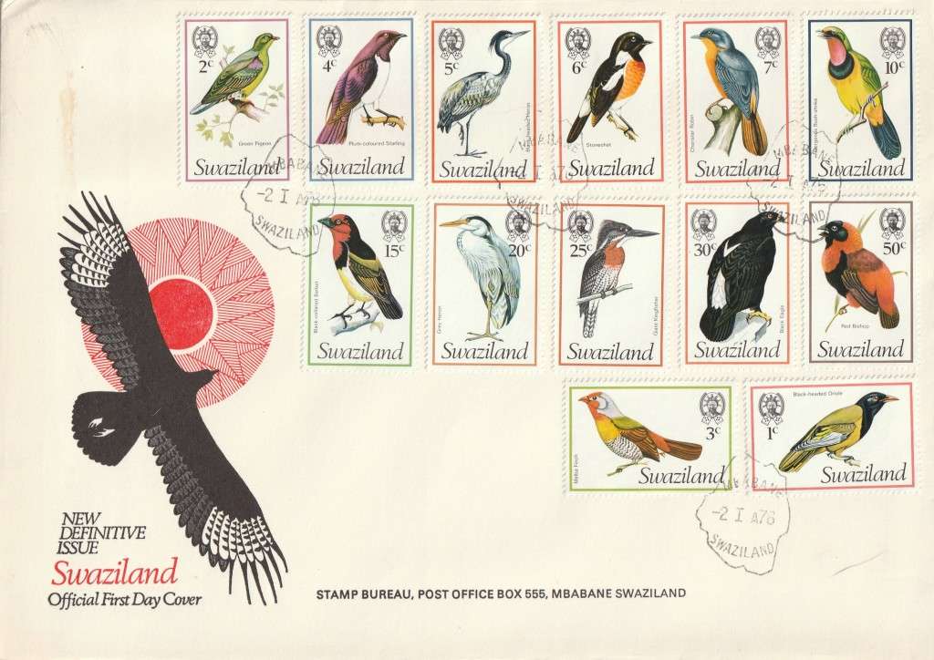 Swaziland - 1976 - Bird Birds Definitive