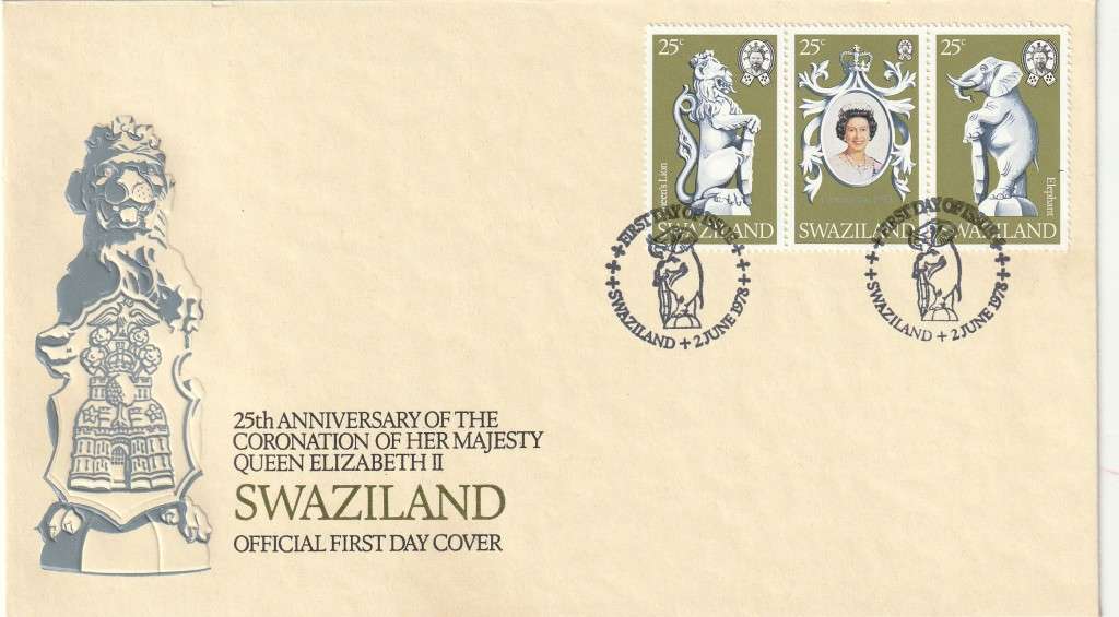 Swaziland - 1978 - 25th Anniversary of the Coronation of Queen Elizabeth II