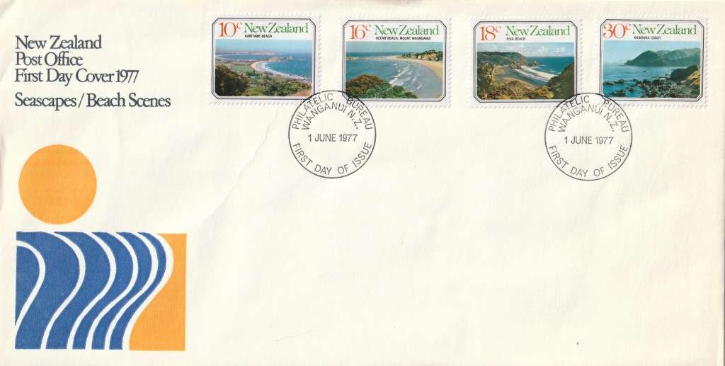 New Zealand - 1977 - Seascapes Beach Scenes