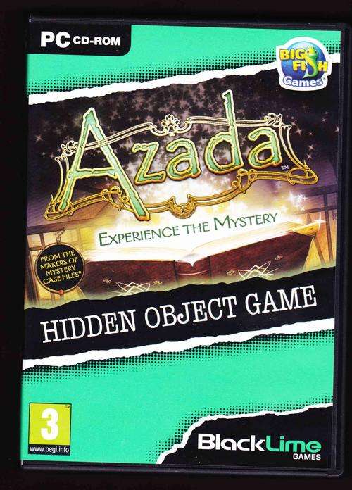 Azada Experience the Mystery Hidden Object Search Game PC CD