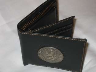 Chelsea Black Leather Wallet