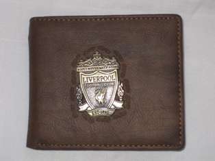 Black Liverpool Leather Wallet