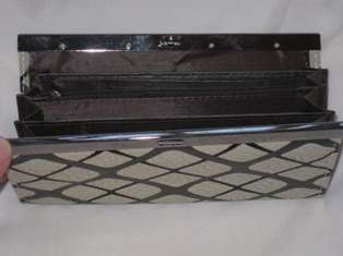 Ladies Cream and Black Purse