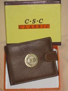 Classic Collection Genuine Leather Brown Wallet