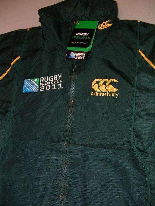 SPRINGBOK 2011 RWC TRAINING JACKET **XL**