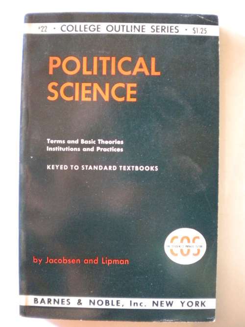 Political science by Jacobsen and Lipman