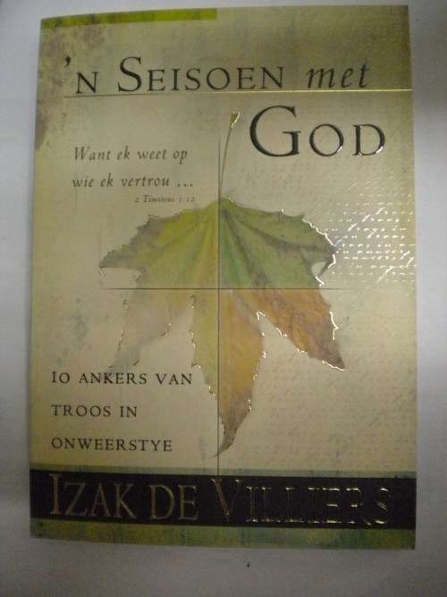 'n Seisoen met God deur Izak de Villiers