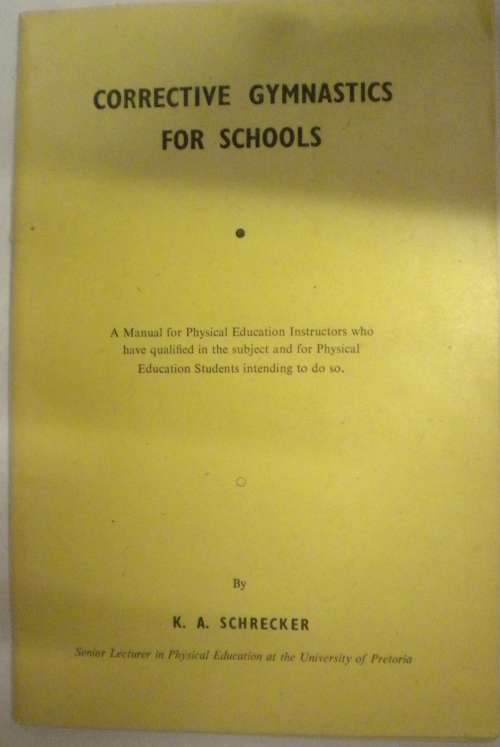 Corrective gymnastics for schools