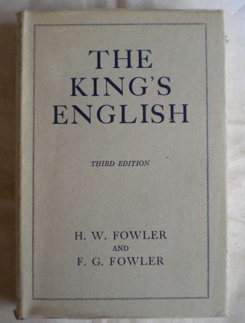 The king's English