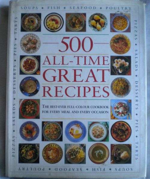 500 All-time great recipes