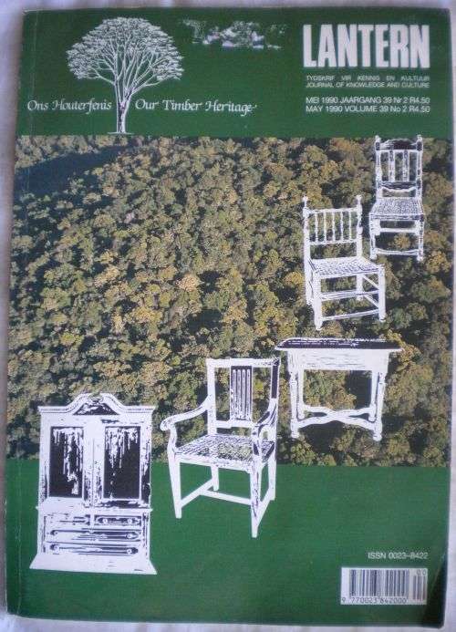 Lantern tydskrif vir kennis en kultuur Mei 1990 Jaargang 39 nr 2