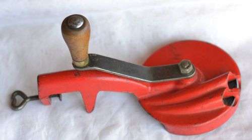 Vintage bean slicer