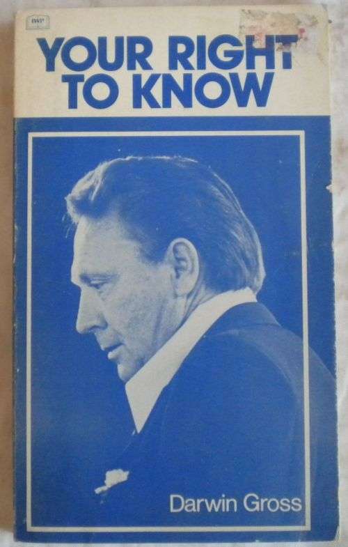 Your right to know by Darwin Gross