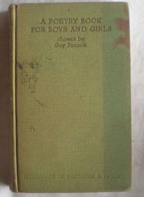 a Poetry book for boys and girls