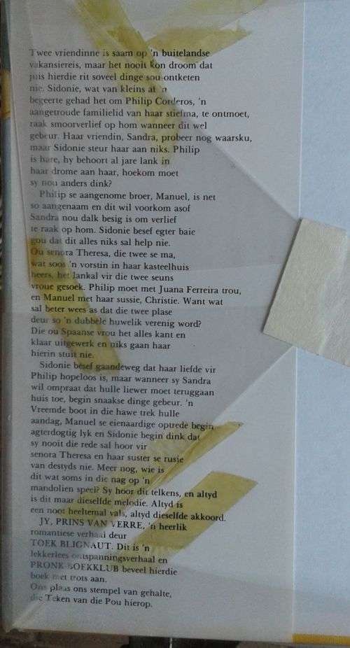 Jy, prins van verre deur Toek Blignaut