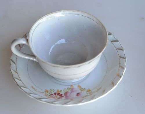 Cup and saucer