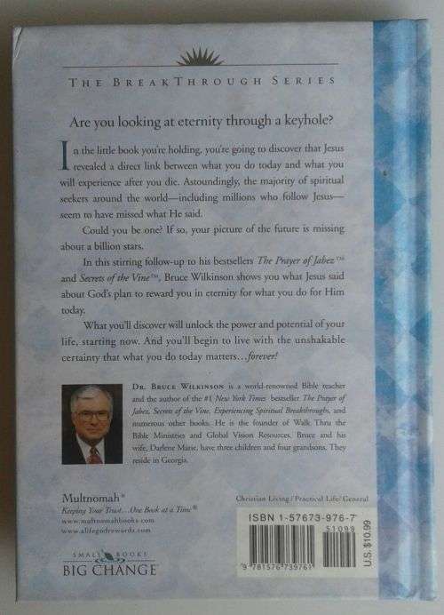 A Life God rewards by Bruce Wilkinson