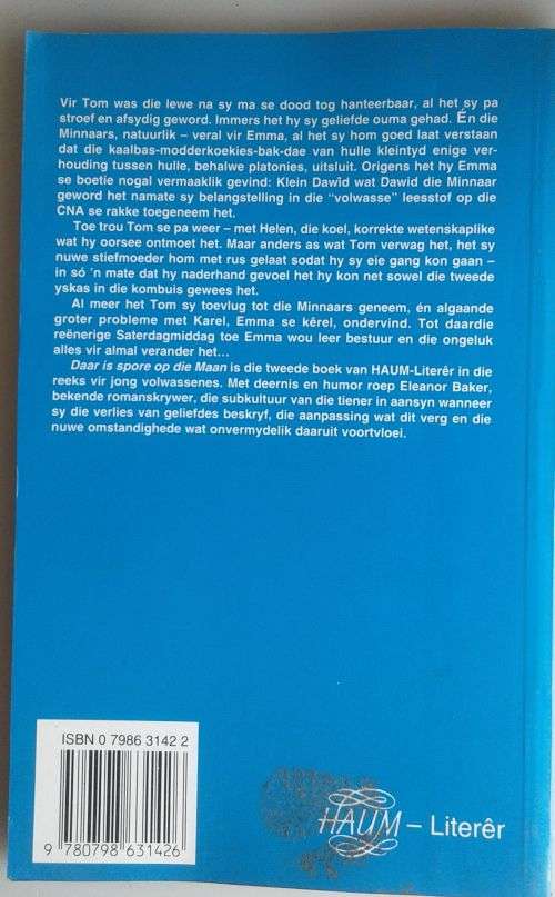 Daar is spore op die maan deur Eleanor Baker