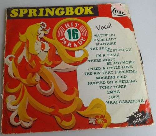 Springbok Hit Parade 16 LP