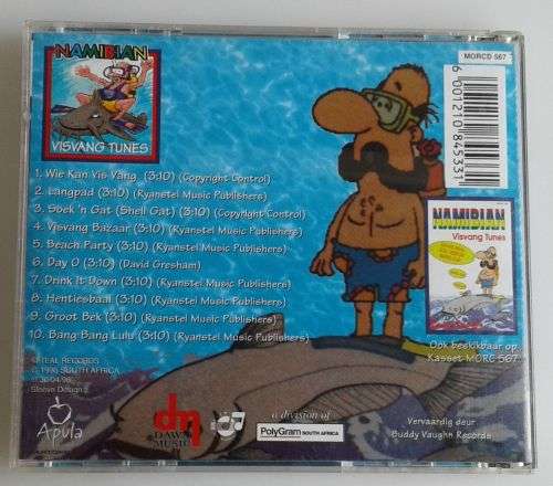 Namibian visvang tunes - Buddy Vaughn CD