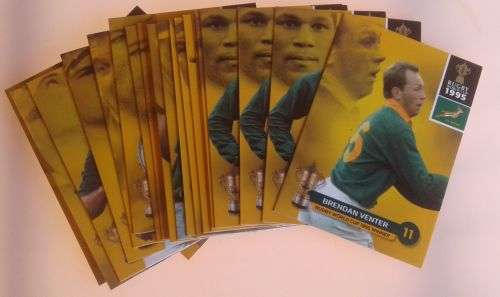 23 Rugby world cup 1995 trading cards