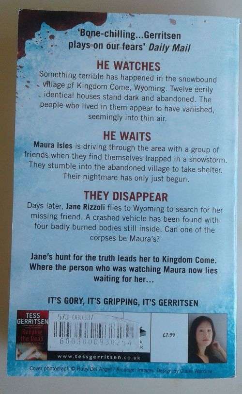 The killing place by Tess Gerritsen