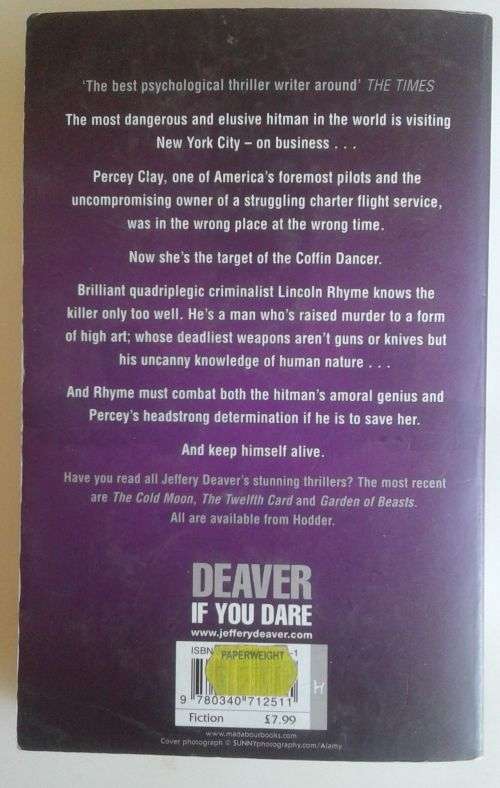 The coffin dancer by Jeffery Deaver