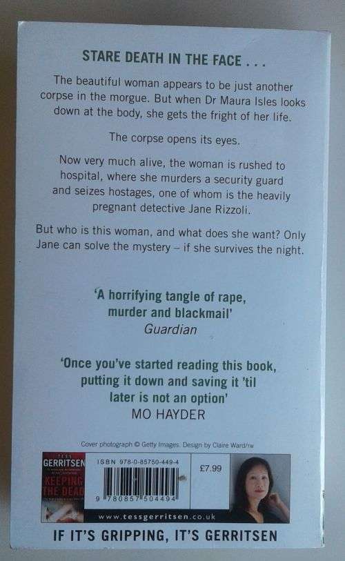 Vanish by Tess Gerritsen