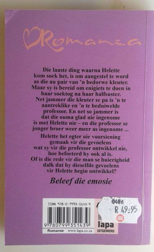 Tussen twee vure deur Annetjie van Tonder (Romanza)