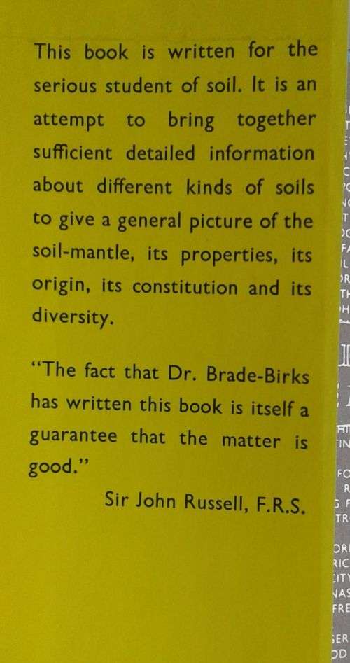 Good soil by S Graham Brade-Birks