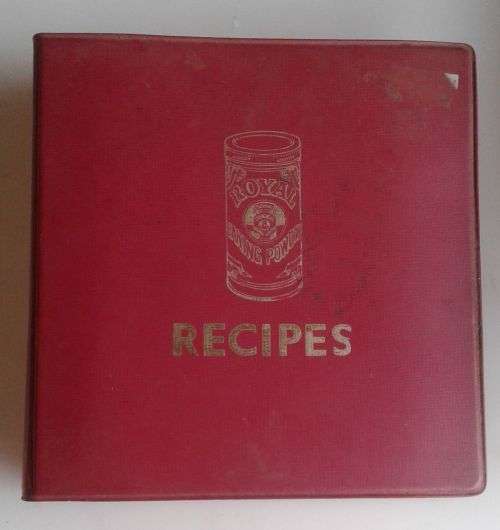 Royal baking powder file with recipes