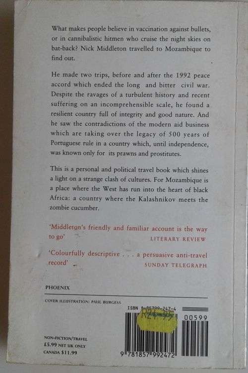 Travels in Mozambique by Nick Middleton