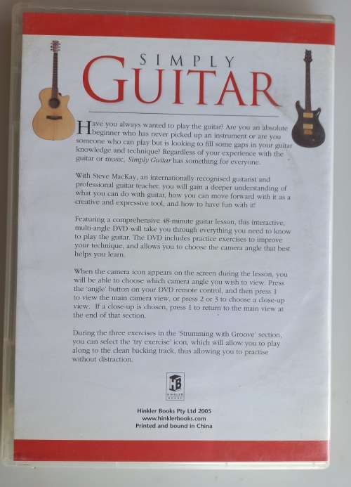 Simply guitar dvd