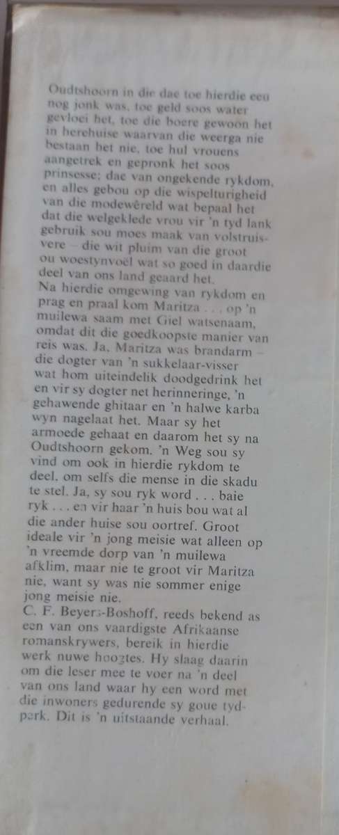 Die wit pluim deur CF Beyers Boshoff