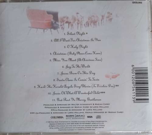 Mariah Carey - Merry Christmas cd