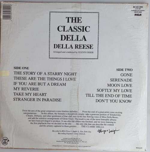 The classic Della - Della Reese LP
