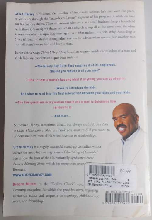 Act like a lady think like a man by Steve Harvey